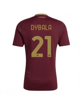 AS Roma Paulo Dybala #21 Heimtrikot 2024-25 Kurzarm